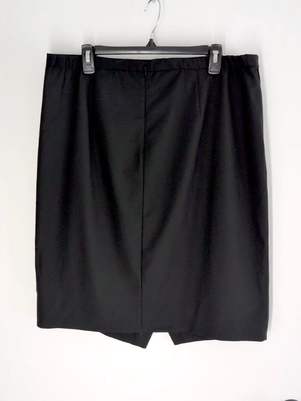 J. Crew 365 gray tulip hem knee length wool blend pencil skirt 16 office work